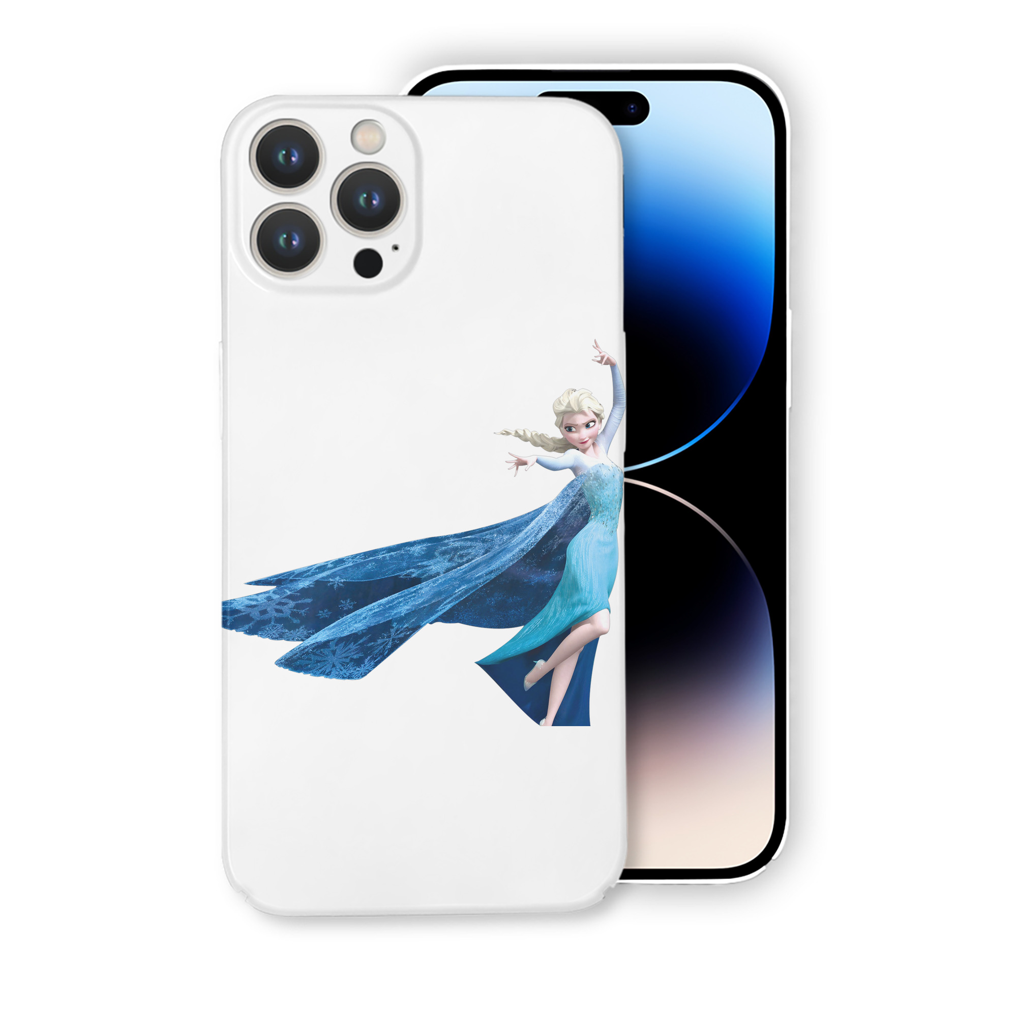 （画像用） アナと雪の女王 アンナ エルサ Frozen Anna Elsa 【iPhone 14シリーズ対応】ハードケース